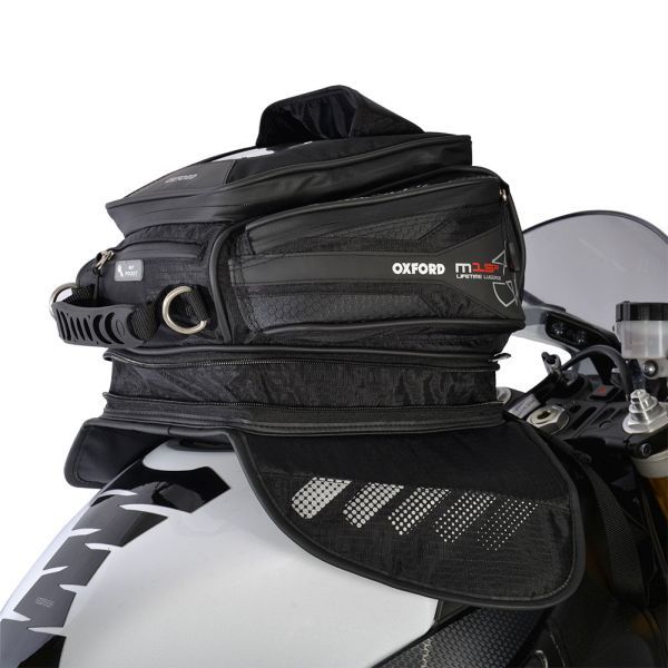 M15R Tank Bag OXFORD, krāsa melna (15 l), montāžas magnēts, izmērs OS