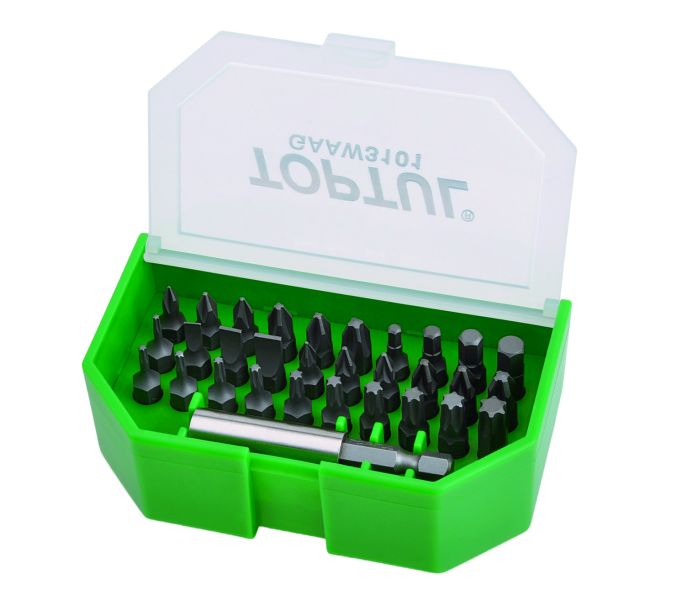 1/4" Zestaw Bitów Mieszany 31 szt.