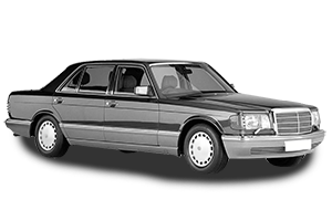 Parking system - Comfort - MERCEDES-BENZ S-CLASS (W126) 560 SE, SEL ...