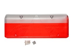 Rear lamp glass cover ASPOCK A18-8570-101