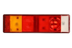 Rear lamp L (with plate lighting, reflector, side clearance, connector: 8PIN) fits: DAF 65 CF, 75 CF, 85 CF, 95 XF 01.97-09.02