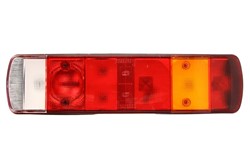 Rear lamp L (24V, with plate lighting, side clearance, connector: AMP 1.5/Side Bayonet 7PIN) fits: SCANIA P,G,R,T 03.04-