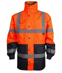jacket navy blue/orange L_0