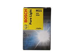 Žarulja H11 halogen Pure Light (kutija, 1 kom., 12V, 55W, tip gedore PGJ19-2
