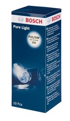 Žarulja P21/5W pomoćna Pure Light (kutija, 10 kom., 12V, 5/21W, tip gedore BAY15D
