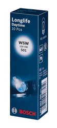 Light bulb W5W (10 pcs) Longlife Daytime 12V 5W