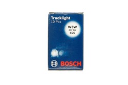 Light bulb W3W (10 pcs) Trucklight 24V 3W_0