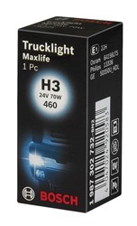 Light bulb H3 Trucklight Maxlife (1 pcs) 24V 70W_0