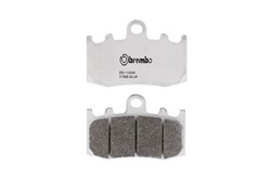 Brake pads 07BB26LA BREMBO sinter, intended use route fits BMW_0