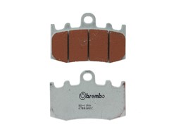Brake pads 07BB26SC BREMBO sinter, intended use racing fits BMW