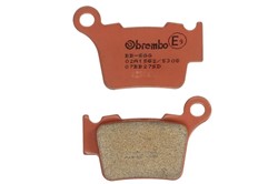 Brake pads 07BB27SD BREMBO sinter, intended use offroad fits KTM_0