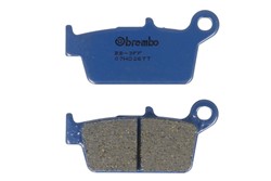 Brake pads 07HO26TT BREMBO carbon / ceramic, intended use offroad fits AJP; BIMOTA; GAS GAS; HM; HONDA; KAWASAKI; SHERCO; SUZUKI; TM; YAMAHA