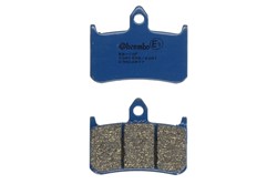 Brake pads 07HO2807 BREMBO carbon / ceramic, intended use route fits HONDA_0