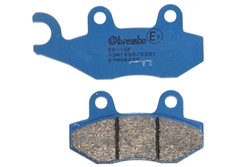 Brake pads 07HO4008 BREMBO carbon / ceramic, intended use route