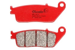 Brake pads 07HO41SA BREMBO sinter, intended use route fits CAGIVA; DAELIM; HONDA; KYMCO; TRIUMPH