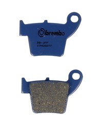 Brake pads 07HO48TT BREMBO carbon / ceramic, intended use offroad fits APRILIA; HONDA_0