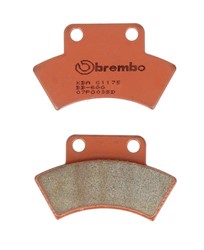 Brake pads 07PO03SD BREMBO sinter, intended use offroad