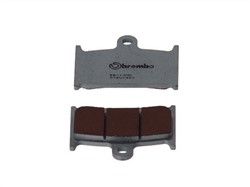 Brake pads 07SU14SR BREMBO sinter, intended use racing/route fits SUZUKI; TRIUMPH; YAMAHA