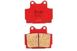 Brake pads 07YA12SP BREMBO sinter, intended use route fits YAMAHA