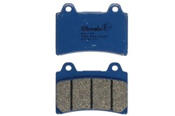 Brake pads 07YA1711 BREMBO carbon / ceramic, intended use route fits YAMAHA_0