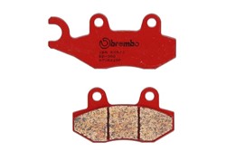 Brake pads 07YA22SP BREMBO sinter, intended use route