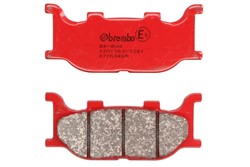 Brake pads 07YA34SA BREMBO sinter, intended use route fits YAMAHA_0