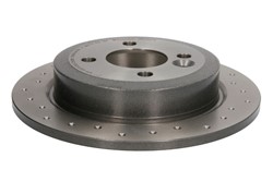 Brake disc Xtra (1 pcs) rear L/R fits MINI (R50, R53), (R52), (R56), (R57), (R58), (R59), CLUBMAN (R55), CLUBVAN (R55)