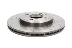 Brake disc Xtra (1 pcs) front L/R fits MINI (R50, R53), (R52)