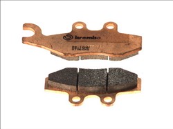 Brake pads 07060XS BREMBO sinter, intended use scooters fits PIAGGIO/VESPA