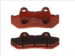 Brake pads 07HO18SP BREMBO sinter, intended use route
