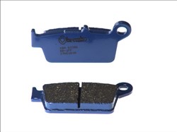 Brake pads 07HO2608 BREMBO carbon / ceramic, intended use route fits DERBI; GAS GAS; HONDA; KAWASAKI; KYMCO; SUZUKI; YAMAHA