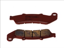 Brake pads 07HO39SP BREMBO sinter, intended use route fits HONDA