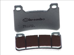 Brake pads 07HO50SC BREMBO sinter, intended use racing fits HONDA