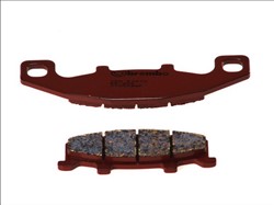 Brake pads 07KA09SP BREMBO sinter, intended use route