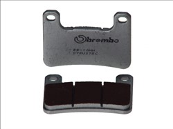 Brake pads 07SU27SC BREMBO sinter, intended use racing fits KAWASAKI; SUZUKI