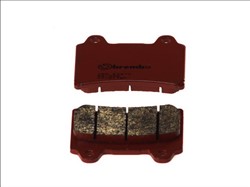 Brake pads 07YA17SP BREMBO sinter, intended use route_0