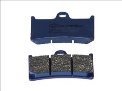 Brake pads 07YA2307 BREMBO carbon / ceramic, intended use route fits YAMAHA