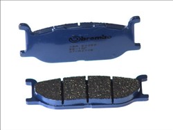 Brake pads 07YA2709 BREMBO carbon / ceramic, intended use route fits YAMAHA_0