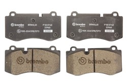 BREMBO Disk pločice - tuning P 50 074X