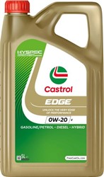 Variklių alyva CASTROL Edge (4L) SAE 0W20 EDGE 0W20 V 4L