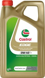 Variklių alyva CASTROL Edge (5L) SAE 0W40 EDGE 0W40 R 5L