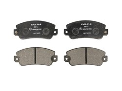 Brake Pad Set, disc brake LP0353