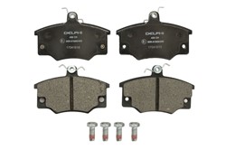 Brake Pad Set, disc brake LP0459
