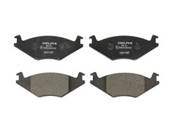Brake Pad Set, disc brake LP0505