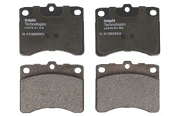 Brake Pad Set, disc brake LP0578