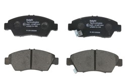 Brake Pad Set, disc brake LP0809
