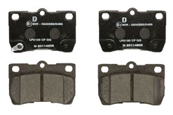 Brake Pad Set, disc brake LP2130
