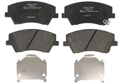 Brake Pad Set, disc brake LP3264