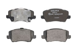 Brake Pad Set, disc brake LP3363
