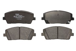 Brake Pad Set, disc brake LP3552